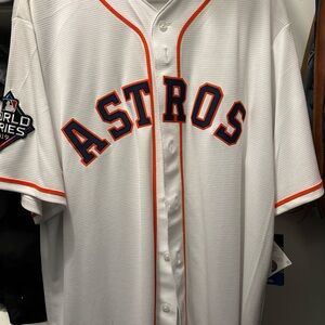 Majestic White Baseball Jersey